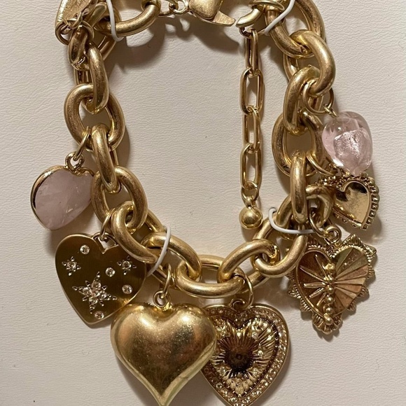 Atterri Charm Bracelet Cubic Zirconia &Stones - Picture 2 of 6